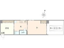 【東京都/中央区日本橋箱崎町】ラインコーポ箱崎 間取り図