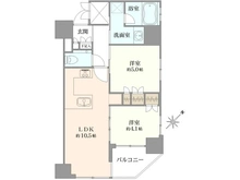 【東京都/中央区日本橋富沢町】ロジュマン　ジャンティ人形町 間取り図
