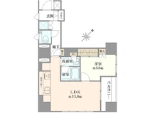 【東京都/中央区銀座】パークリュクス銀座mono 間取り図