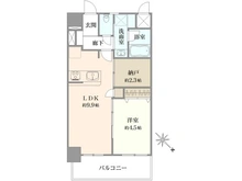 【東京都/中央区日本橋富沢町】エクセルシオール日本橋 間取り図