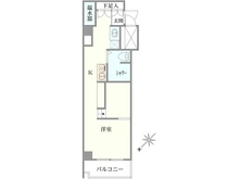【東京都/中央区築地】クラウン築地 間取り図