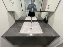 【東京都/中央区八丁堀】クイーンズパレス東京中央 洗面室