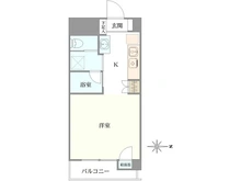 【東京都/渋谷区幡ヶ谷】リッシェル幡ヶ谷 間取り図