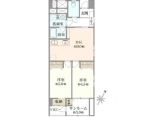 【東京都/大田区山王】山王スカイマンション 間取り図