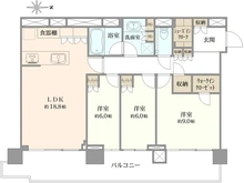 【東京都/中央区晴海】HARUMI FLAG PARK VILLAGE  T棟 間取り図