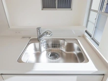 【東京都/中央区湊】ライオンズマンション新富町 キッチン：シンク