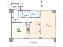 【東京都/中央区湊】ライオンズマンション新富町 間取り図
