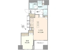 【東京都/中央区日本橋堀留町】BELISTA人形町 間取り図