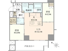 【東京都/中央区築地】プレミスト東銀座築地Arc Court 間取り図