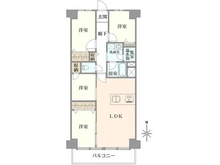 【東京都/江東区南砂】マンション東陽町 間取り図