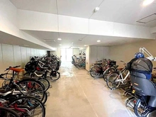 【東京都/中央区明石町】オーベル明石町レジデンス 駐輪場