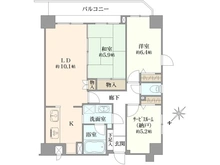 【東京都/中央区築地】スカール築地 間取り図