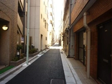 【東京都/中央区入船】朝日八丁堀マンション 前面道路