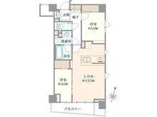 【東京都/中央区日本橋蛎殻町】クレヴィア日本橋 間取り図