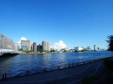 【東京都/中央区新川】ニックハイム茅場町 隅田川テラス（現地より約30m）