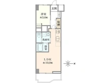 【東京都/中央区築地】築地永谷コーポラス 間取り図