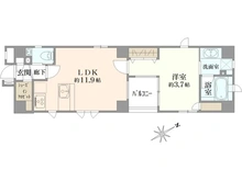 【東京都/中央区東日本橋】グリーンパーク東日本橋リバーテラス 間取り図