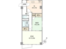 【東京都/大田区山王】伊川ビル山王マンション 間取り図
