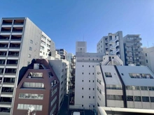 【東京都/中央区東日本橋】シャルムコート東日本橋 眺望：バルコニーから(南東側)