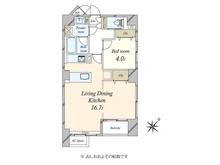 【東京都/中央区東日本橋】シャルムコート東日本橋 間取り図