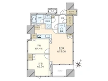 【東京都/中央区日本橋本町】パークホームズ日本橋時の鐘通り 間取り図