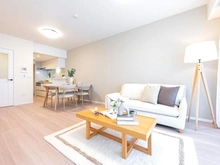 【東京都/中央区東日本橋】藤和シティホームズ日本橋イースト リビング・ダイニング：※家具・調度品は販売価格に含まれておりません