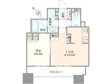 【東京都/渋谷区本町】パークタワー渋谷本町 間取り図