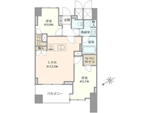 【東京都/中央区明石町】プレミスト明石町 間取り図