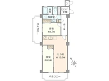 【東京都/杉並区和田】富士見ステータス 間取り図