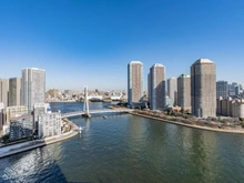 【東京都/中央区湊】パークシティ中央湊ザタワー 眺望：バルコニーから