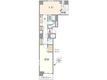 【東京都/中央区築地】パークウェル銀座 EAST 間取り図
