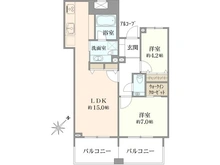 【東京都/中央区新川】ピアース東京インプレイス 間取り図