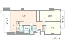 【東京都/世田谷区羽根木】東松原ハイム 間取り図