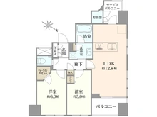 【東京都/中央区日本橋蛎殻町】オープンレジデンシア日本橋水天宮 間取り図