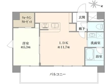 【東京都/中央区日本橋蛎殻町】ガラ・ステージ日本橋 間取り図