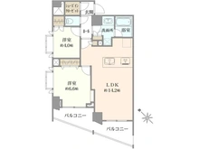 【東京都/中央区日本橋堀留町】アクシルコート日本橋 間取り図