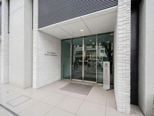 【東京都/中央区新川】シティハウス東京八重洲通り エントランス