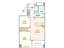 【東京都/中央区日本橋蛎殻町】プラハ日本橋人形町サウススクエア 間取り図