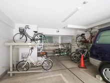 【東京都/中央区新川】パレ・ソレイユ東京日本橋 共用部：駐輪場