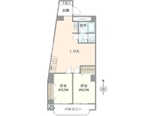 【東京都/荒川区西日暮里】ハイツ西日暮里 間取り図