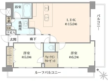 【東京都/中央区築地】スカール築地 間取り図