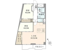 【東京都/中央区築地】築地永谷コーポラス 間取り図
