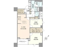 【東京都/中央区日本橋馬喰町】レフィール日本橋馬喰町 間取り図