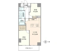 【東京都/中央区日本橋蛎殻町】ハイツ水天宮前 間取り図