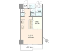 【東京都/中央区日本橋中洲】ニューライフ日本橋 間取り図