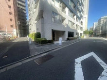 【東京都/中央区新川】シティハウス日本橋 前面道路