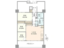 【東京都/江東区大島】ブルージュ東大島 間取り図