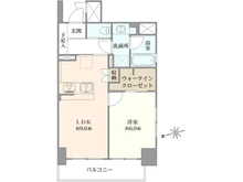 【東京都/中央区湊】セザールスカイタワー銀座東 間取り図