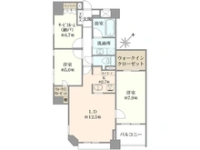 【東京都/中央区新川】ピアース東京インプレイス 間取り図