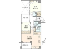 【東京都/中央区築地】サンクタス築地 間取り図